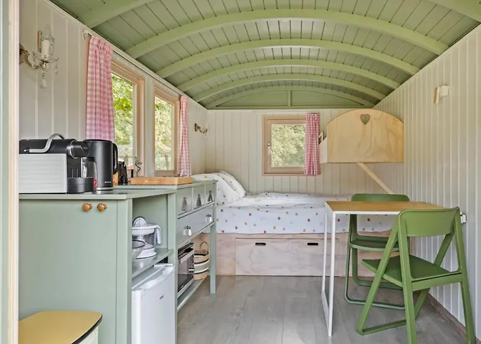 Tiny House, Pipowagen Onder De Kastanje Appartement